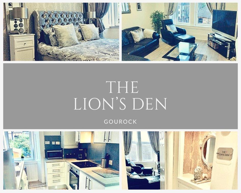 Ferienwohnung The Lion'S Den On Royal Street Gourock Exterior foto
